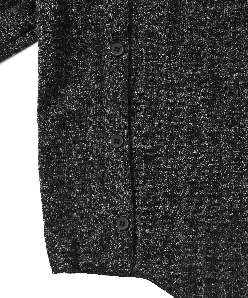 チョーカー付きスラブニット