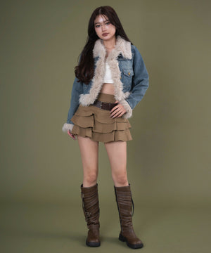 デニムインディゴ モデル：163cm F着用