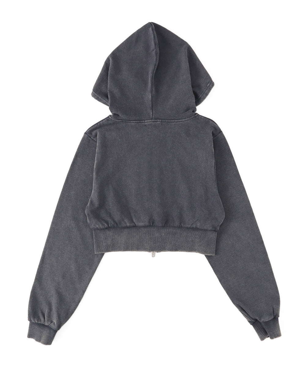 HEARTDEVILピグメントパーカー