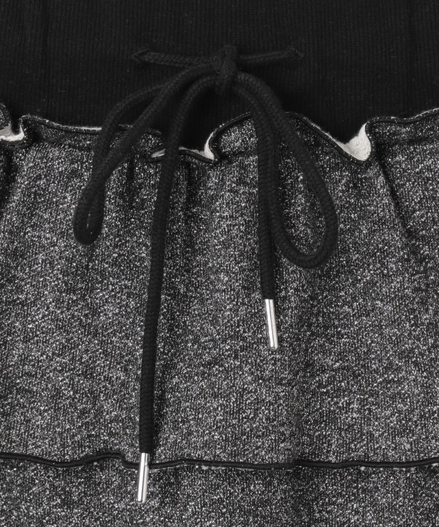 ティアードビジューミニスカパン