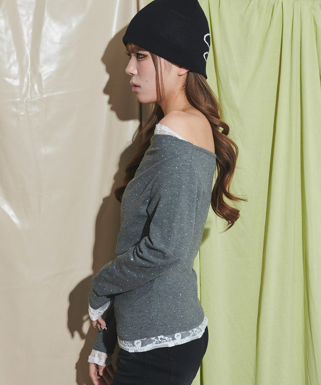 グレー モデル：160cm F着用