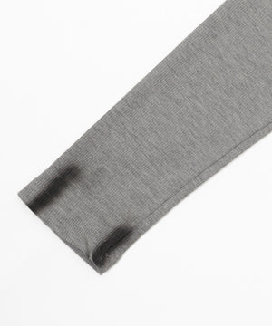 Wジップロゴブリーチトップス