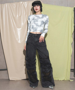 ホワイト モデル:168cm F着用