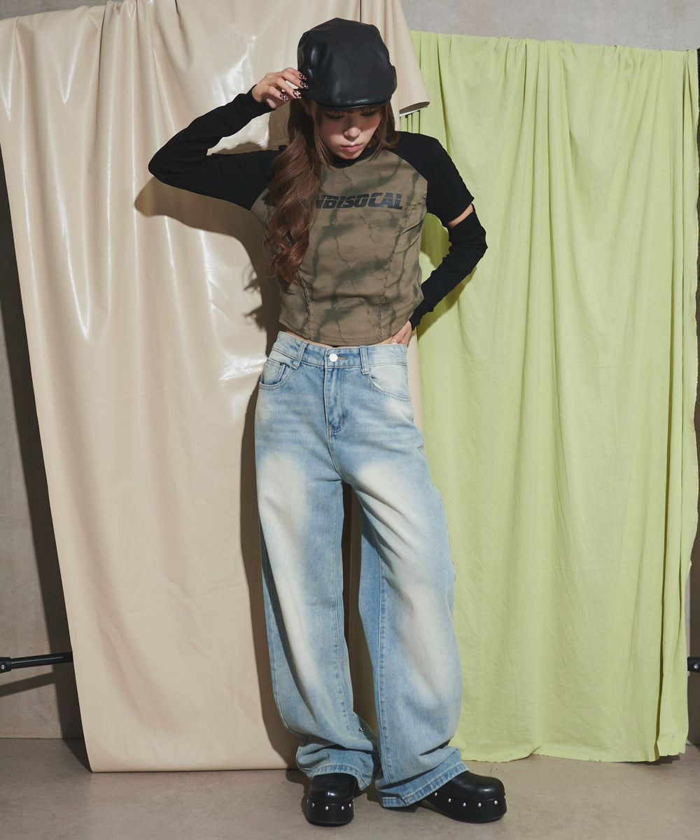 カーキ モデル：160cm F着用