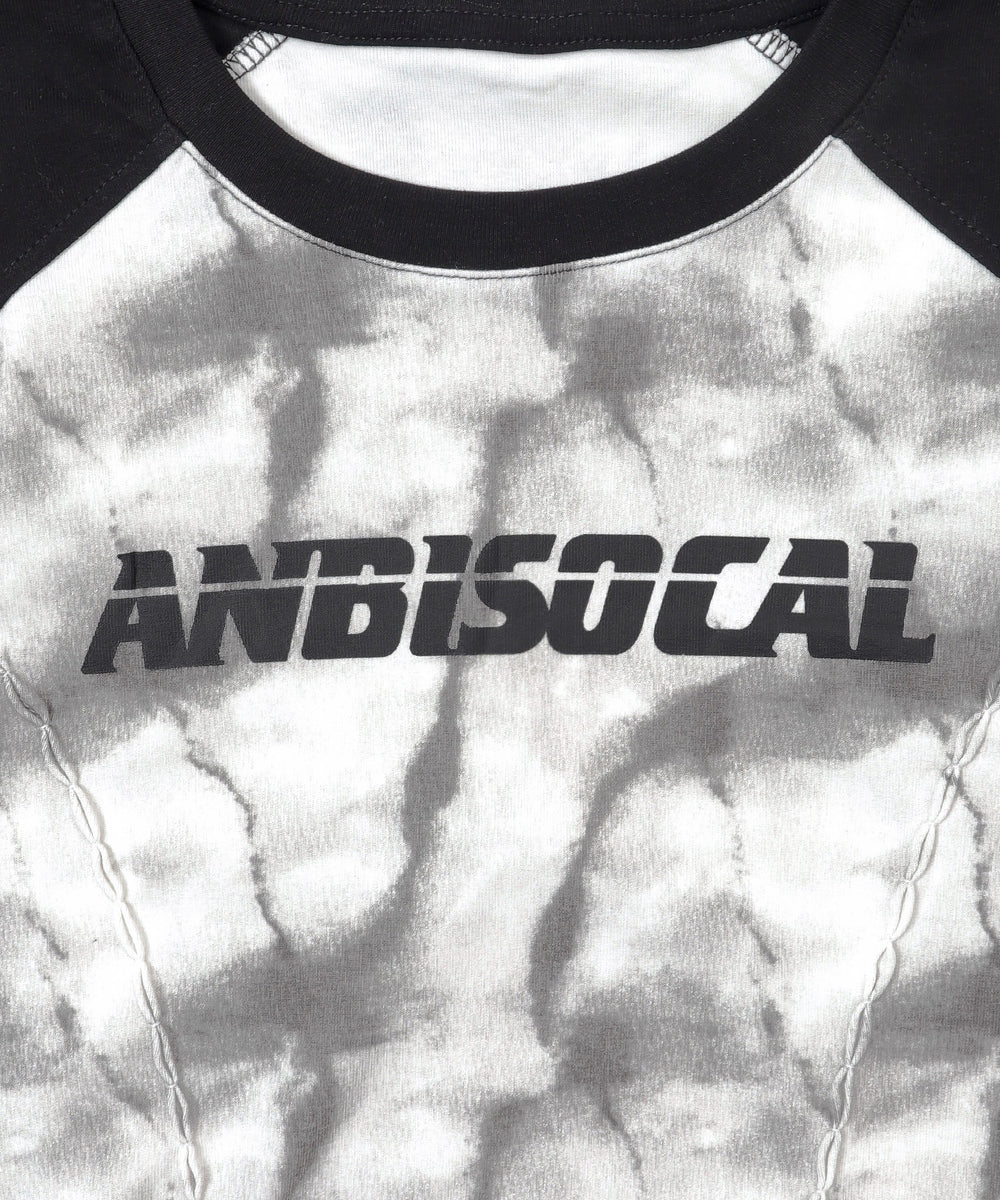 袖カットロゴトップ