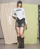 ホワイト 　モデル:168cm F着用