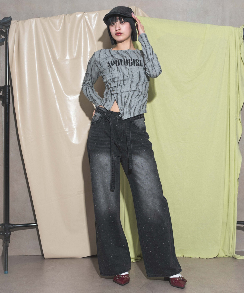 グレー　モデル:168cm F着用