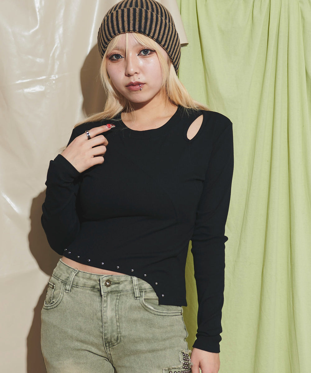 ブラック モデル：155cm F着用