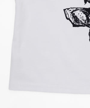 レースデザインバタフライトップス