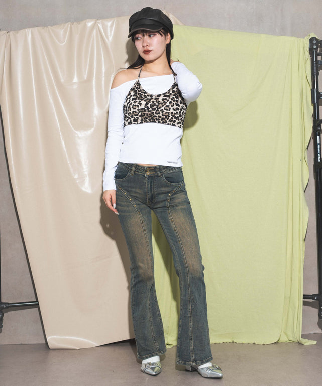 ホワイト　モデル:168cm F着用