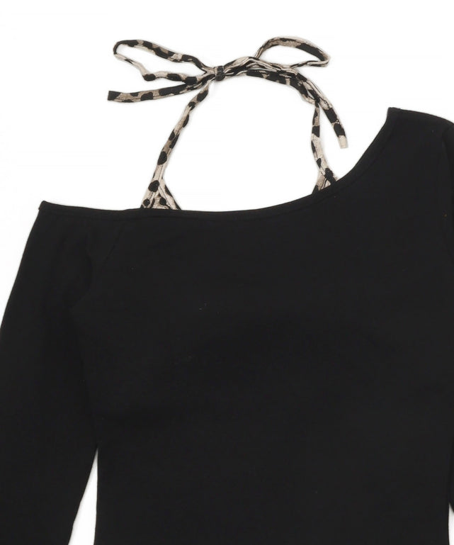 レオパードキャミドッキングトップス