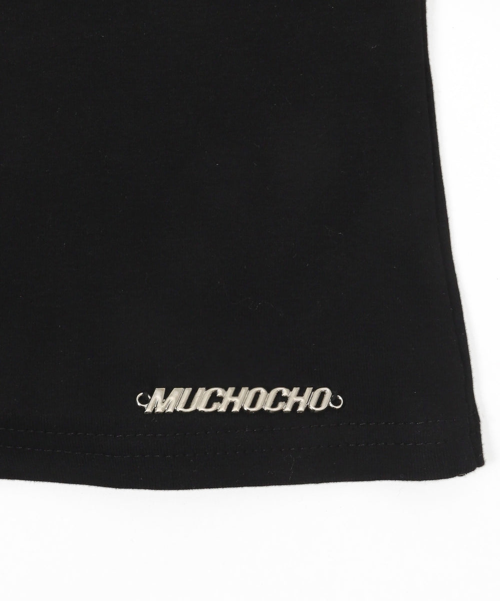 レオパードキャミドッキングトップス