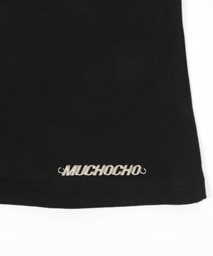 レオパードキャミドッキングトップス