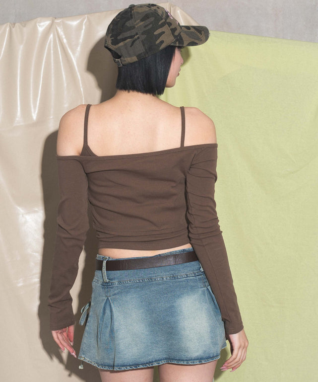 ベージュ　モデル:168cm F着用