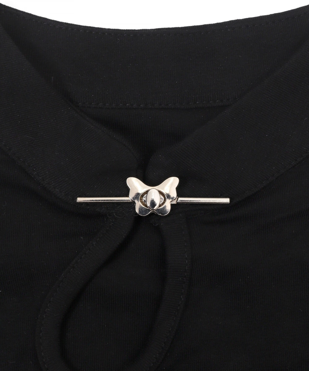 ピンSETローズカットアウトT