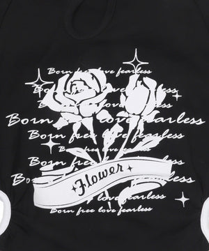 ピンSETローズカットアウトT