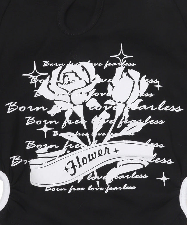 ピンSETローズカットアウトT