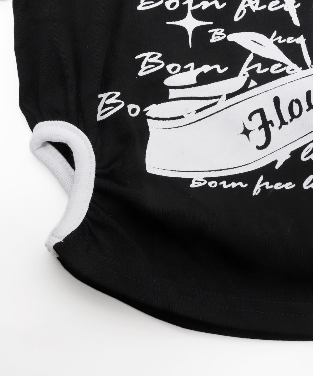 ピンSETローズカットアウトT