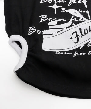 ピンSETローズカットアウトT