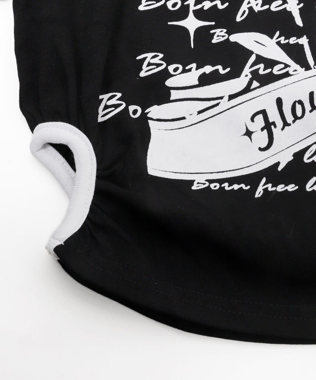 ピンSETローズカットアウトT