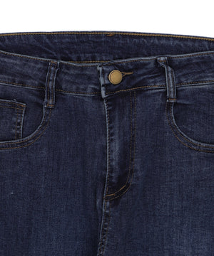 ウォッシュドフレアデニムパンツ