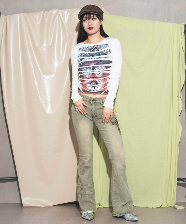 グレー　モデル:168cm M着用