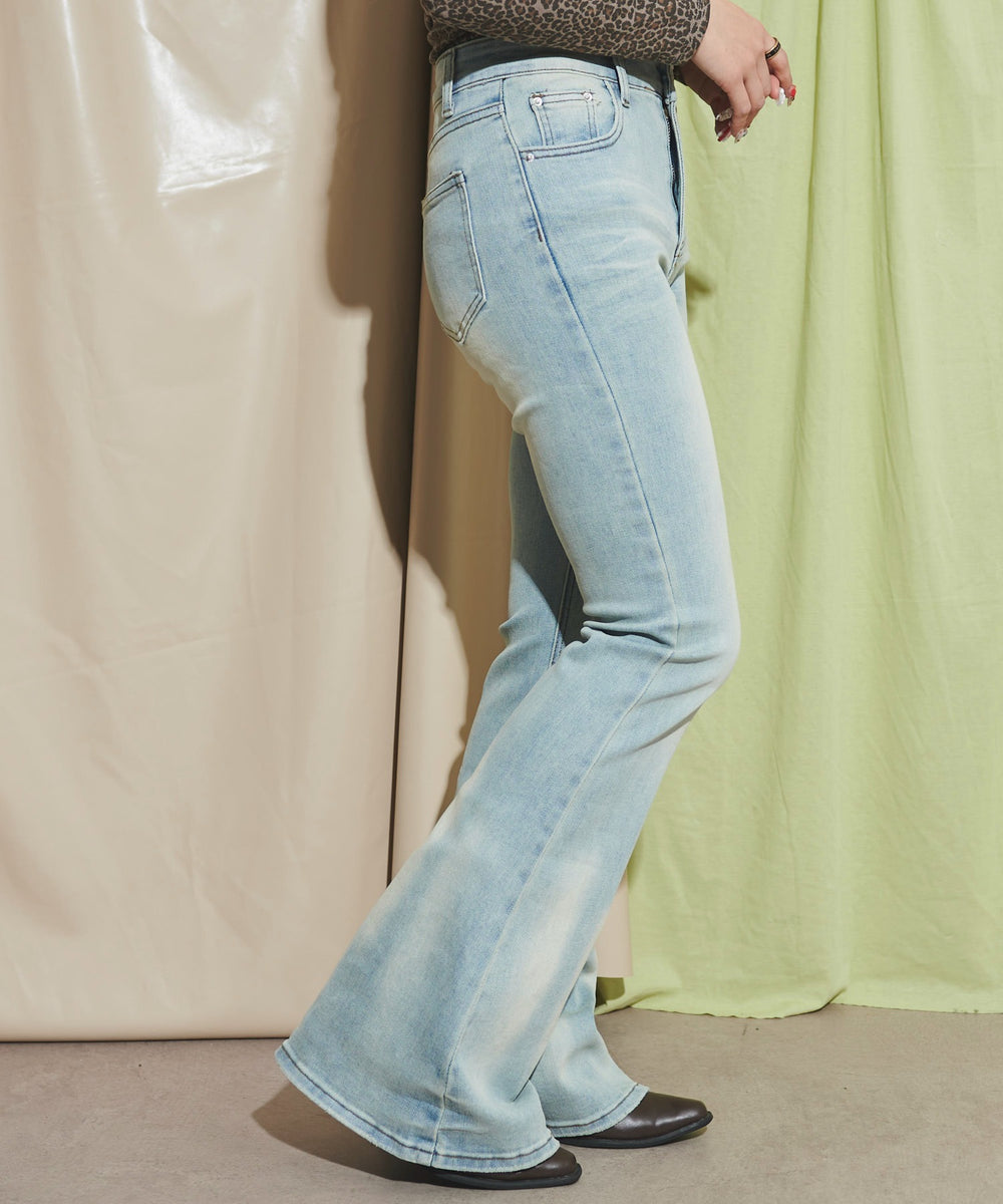 デニム淡 モデル：155cm M着用