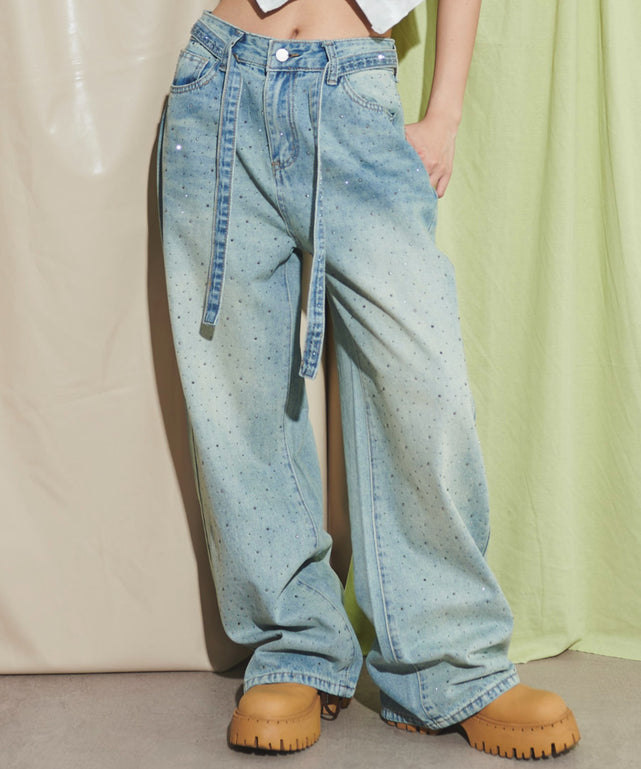 デニム淡 モデル：160cm M着用