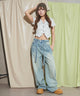 デニム淡 モデル：160cm M着用