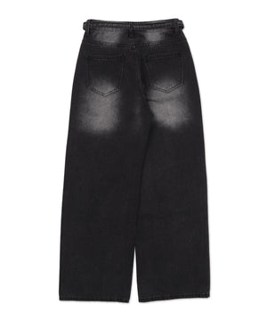 ドロストコードビジューデニム