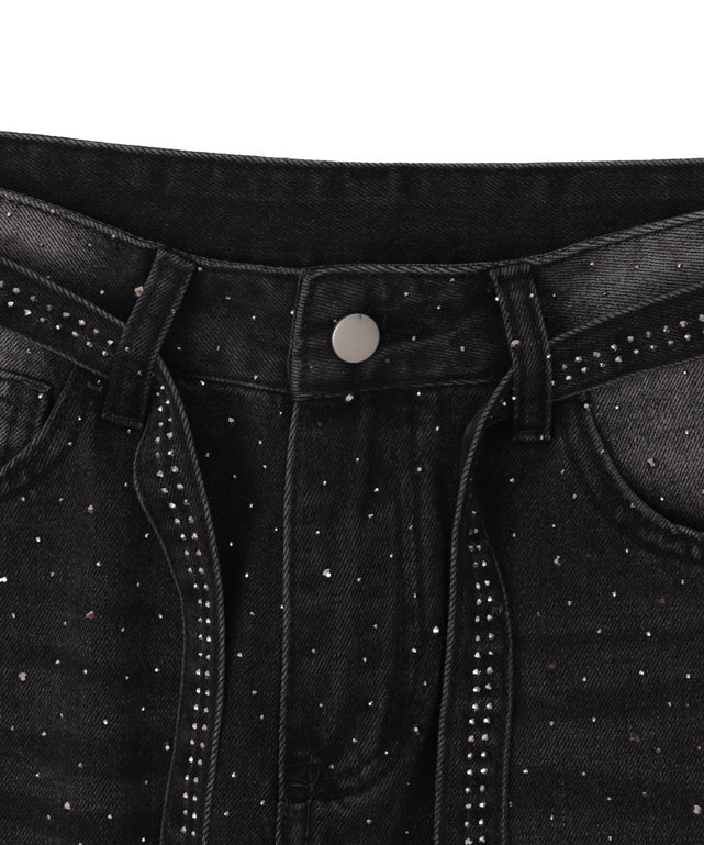 ドロストコードビジューデニム