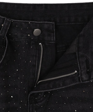 ドロストコードビジューデニム