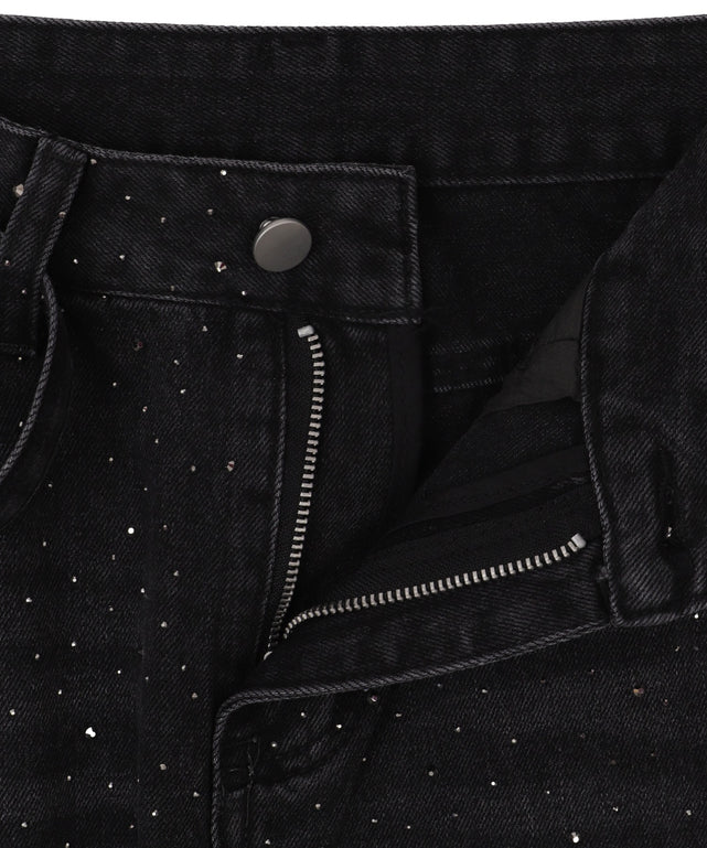 ドロストコードビジューデニム