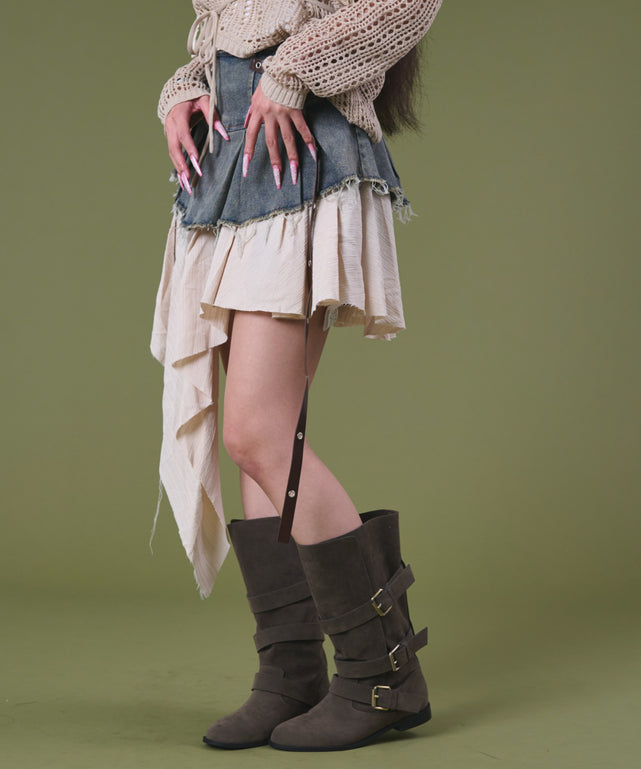 デニム淡 モデル：163cm S着用