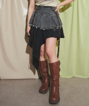 ブラック モデル：155cm M着用