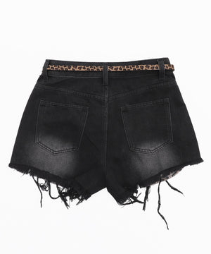 ウォッシュドダメージショートパンツ