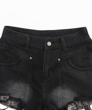 ウォッシュドダメージショートパンツ