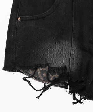 ウォッシュドダメージショートパンツ