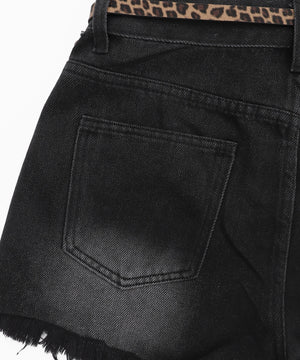 ウォッシュドダメージショートパンツ