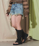 デニム淡 モデル：155cm M着用