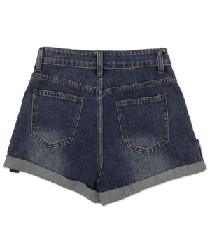 ポケットデニムショートパンツ