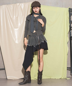 グレー　モデル:168cm F着用