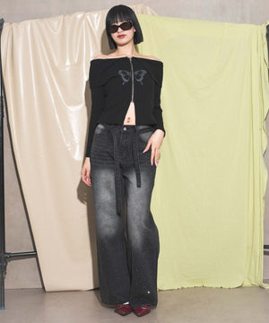 ブラック　モデル:168cm F着用