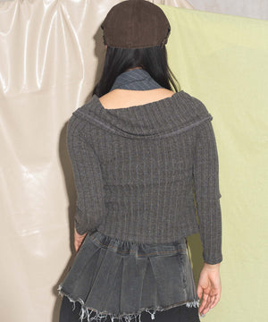 グレー　モデル:168cm F着用