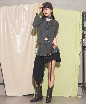 グレー　モデル:168cm F着用