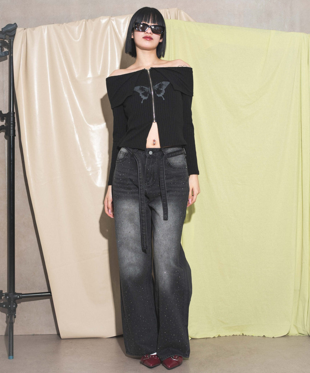 ブラック　モデル:168cm F着用