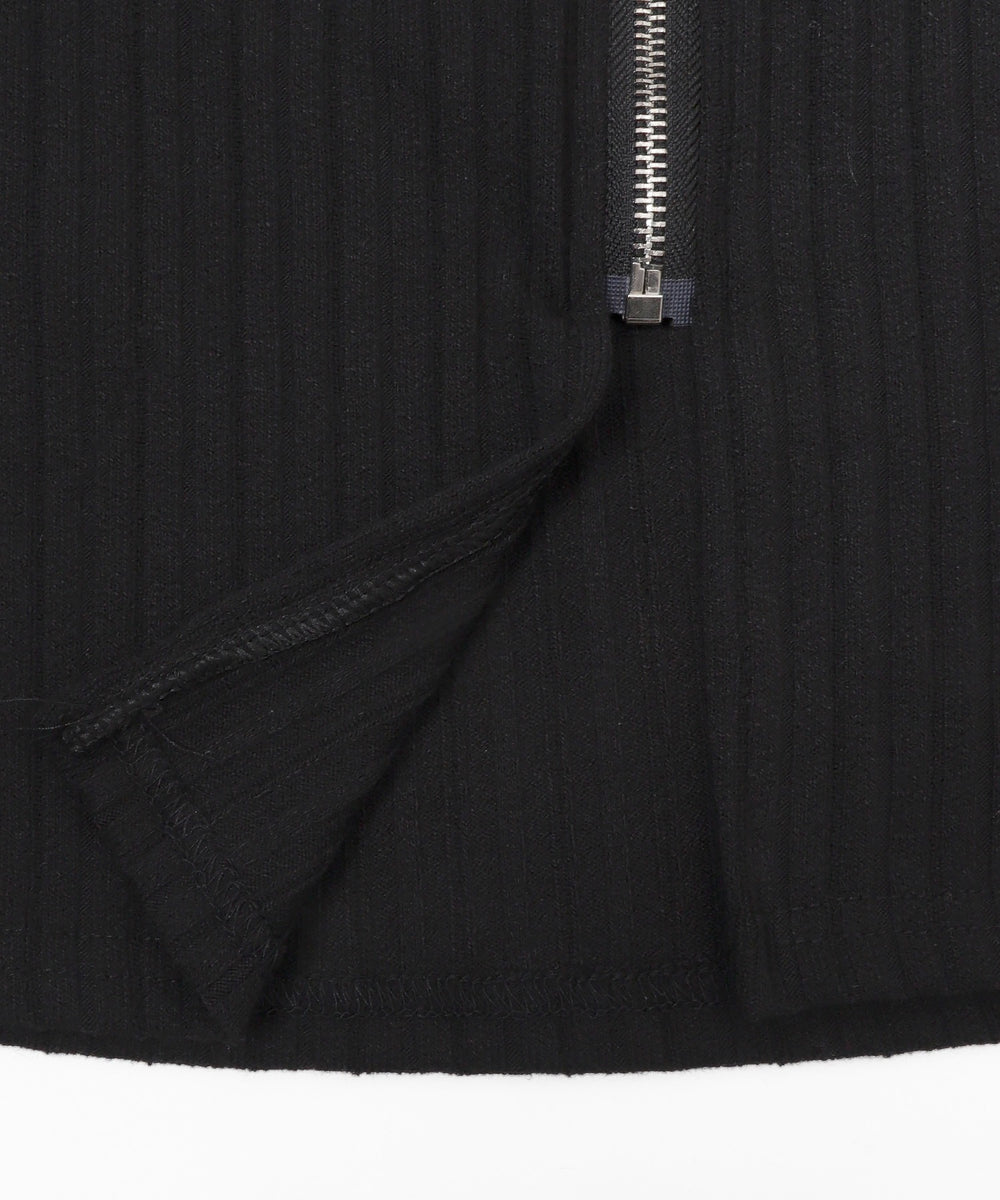 バタフライジップオフショルトップス