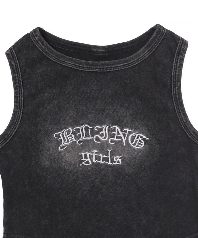 ヴィンテージライクロゴ刺繍タンク