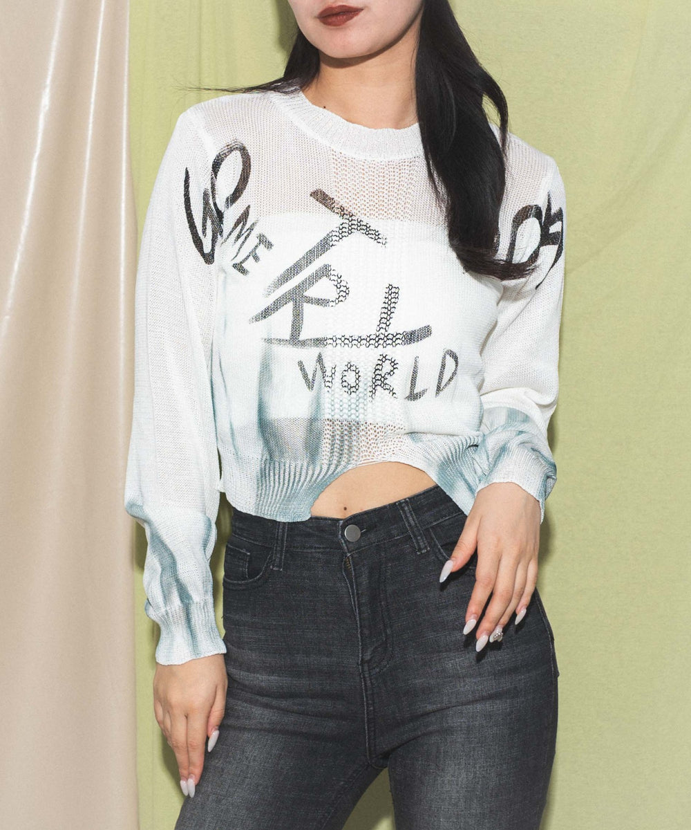 ホワイト 　モデル:168cm F着用