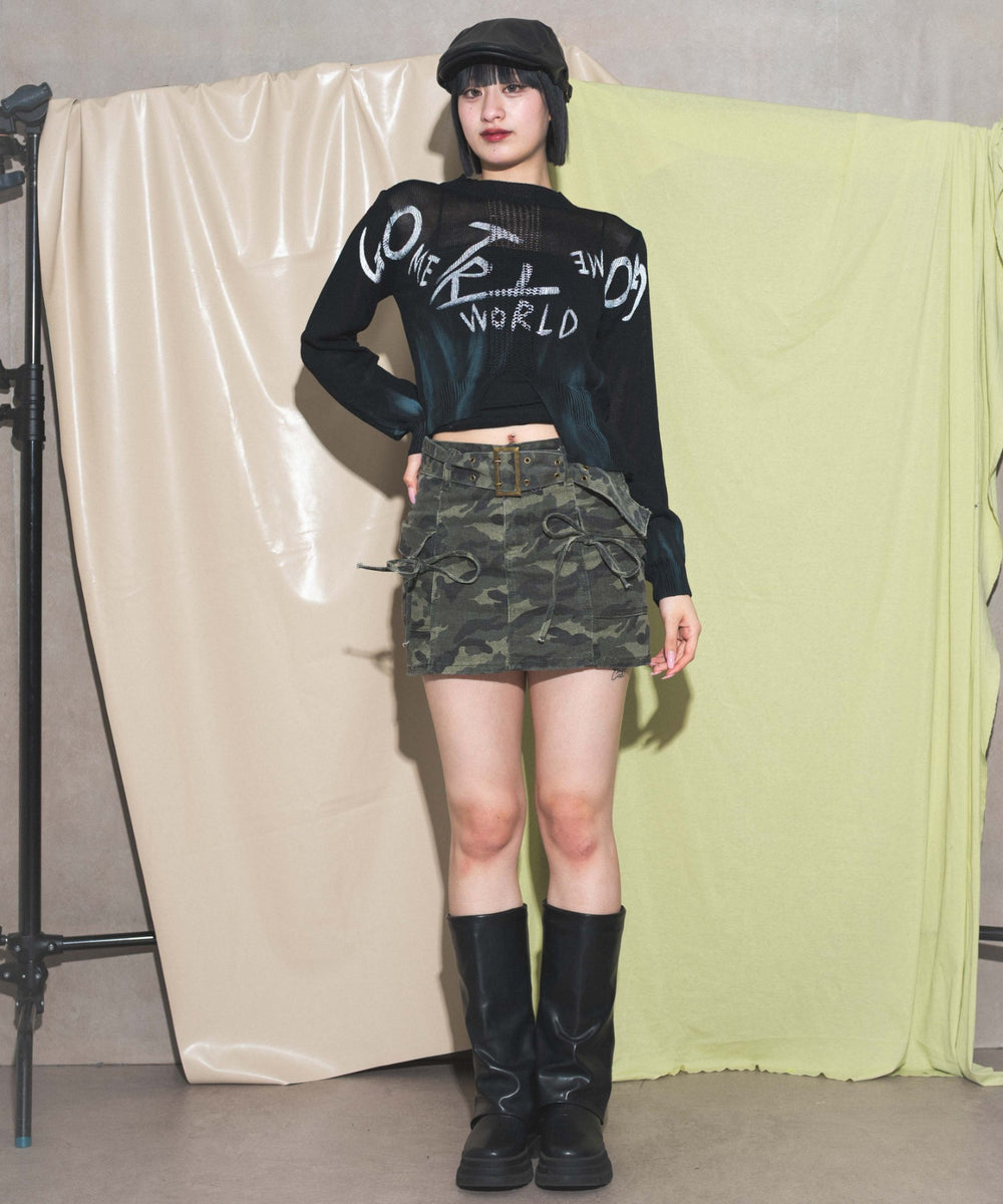 ブラック　モデル:168cm F着用